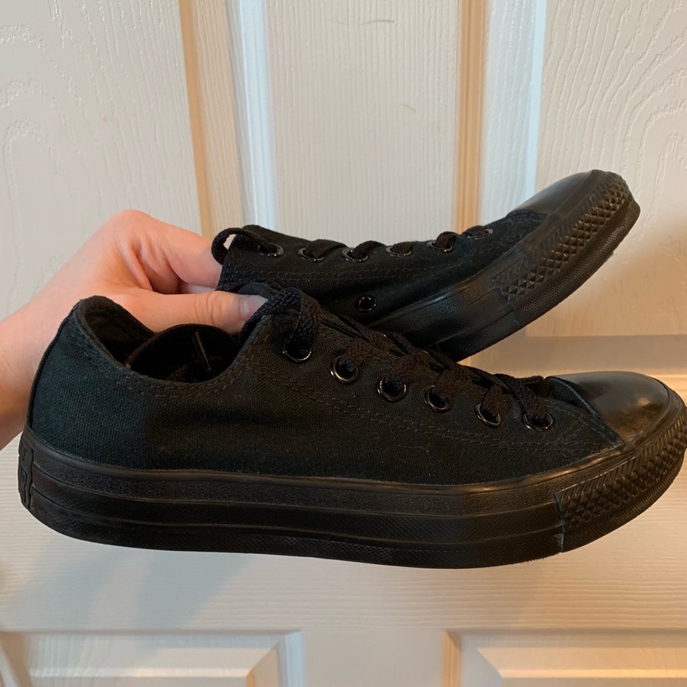 Converse All Star Chuck Taylor All Black Low Tops